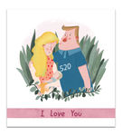 520纪念卡片海报