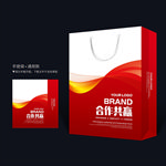 红色手提袋