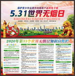 2020无烟日 世界无烟日海报