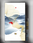 金线酒店挂画