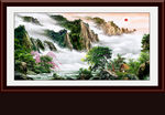 山水画国画山水画