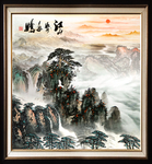 山水画国画山水画