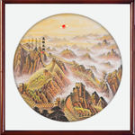 万里长城国画