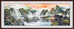 山水画国画山水画
