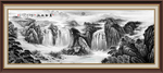 水墨山水画