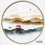 圆形装饰画