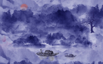 水墨山水