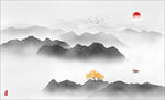 禅意水墨画