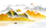 高端意境山水画