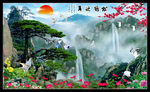 黄山迎客松