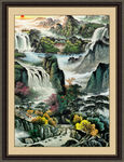 巨幅山水画