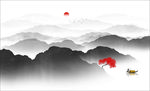 新中式山水画