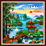 壁画 富水宝地