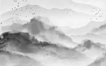 山水背景墙