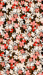 竖条花朵