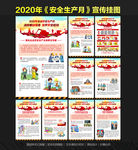 2020年安全生产月挂图
