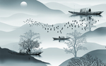 山水画