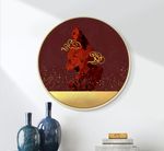 新中式意境太湖石金箔画