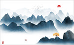 水墨山水画