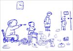 喂宝宝吃饭 温馨画面