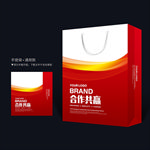 红色手提袋