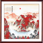 鸿运当头国画