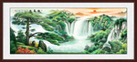 迎客松国画迎客