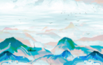 新中式山