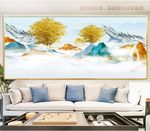 新中式山水装饰画