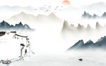 江南新爆款山水画 tif分层