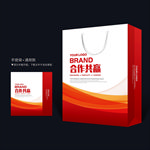 红色手提袋