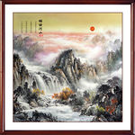 山水画国画山水画