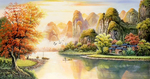 风景油画