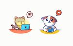 卡通小猫