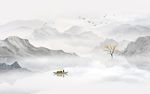 禅意山水画