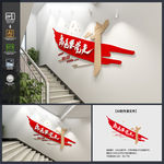 党建楼梯文化墙