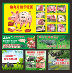 超市猪肉档所有海报