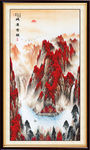 山水画国画山水画