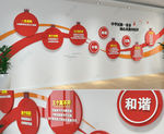 民族团结党建标语文化墙