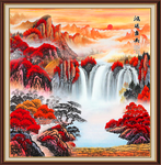 鸿运当头国画