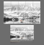 水墨画