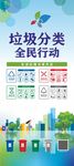 垃圾分类展架