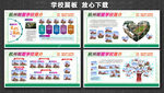 学校展板 文明校园 学校简介