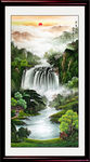 山水画 水墨山水画 意境山水画