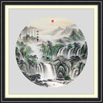 山水画国画山水画