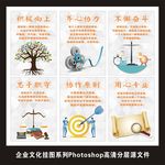 企业文化公司工厂标语励志挂图