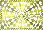金花格子 铭牌底纹