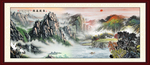 山水画国画山水画
