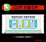 校园宣传栏《提高安全意识》
