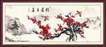 国画梅花